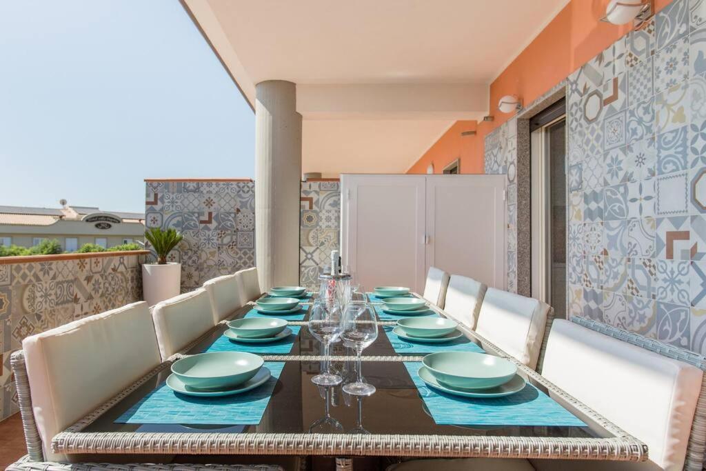 Naxos Glamour With Terrace, Parking And Etna View Apartment *